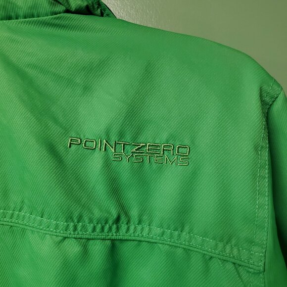 Point Zero Size Large Green Zip up jacket - Picture 6 of 12